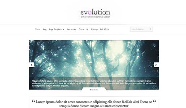 Evolution – Elegant Themes