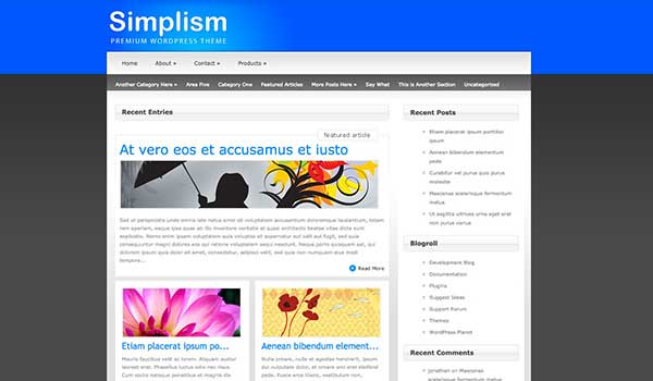 Simplism Elegant Themes