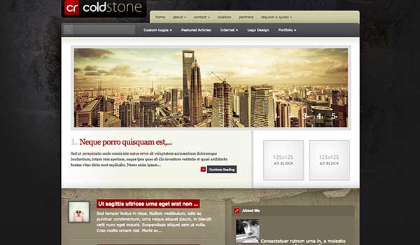 ColdStone Theme Elegant Themes