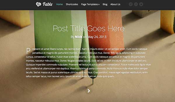 Fable – Elegant Themes