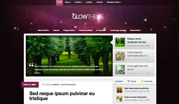 Glow Elegant Themes
