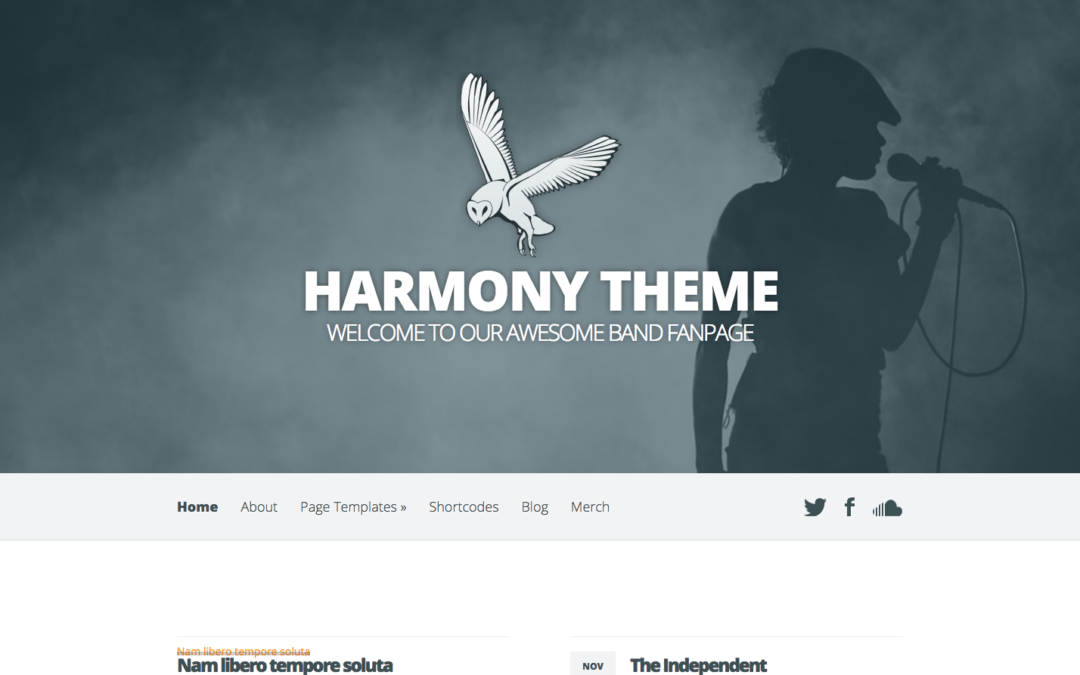 Harmony – Elegant Themes