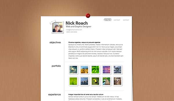 MyResume Elegant Themes