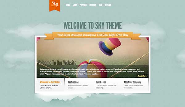 Sky – Elegant Theme