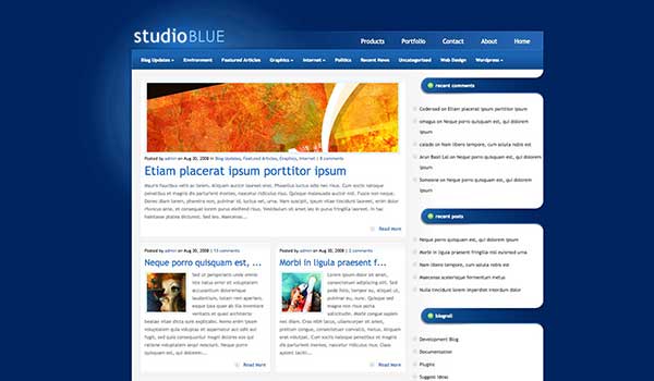 StudioBlue Elegant Themes