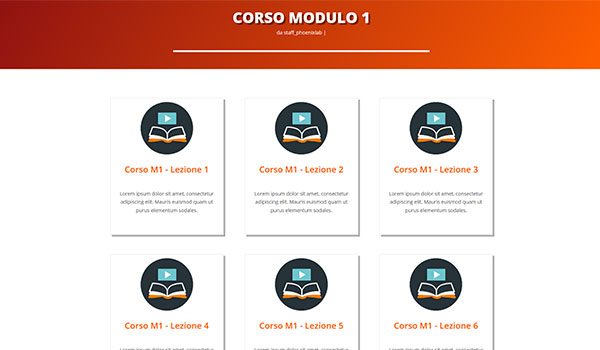 Corso Modulo 1 – Kit Orange